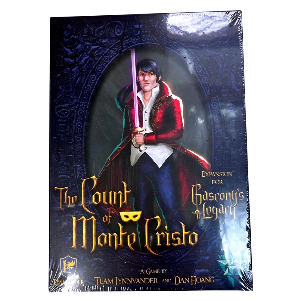NEW Gascony's Legacy Count of Monte Cristo Expansion Board Game LynnVander